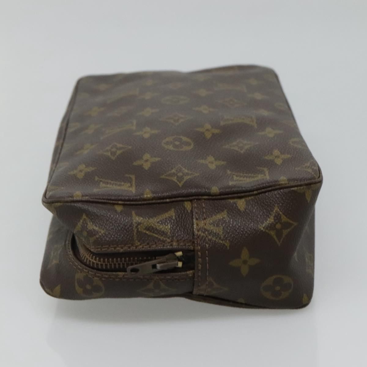 Louis Vuitton Trousse Toilette 28 Brown Canvas Clutch Bag (Pre-Owned) Size ONE SIZE - 4 Thumbnail