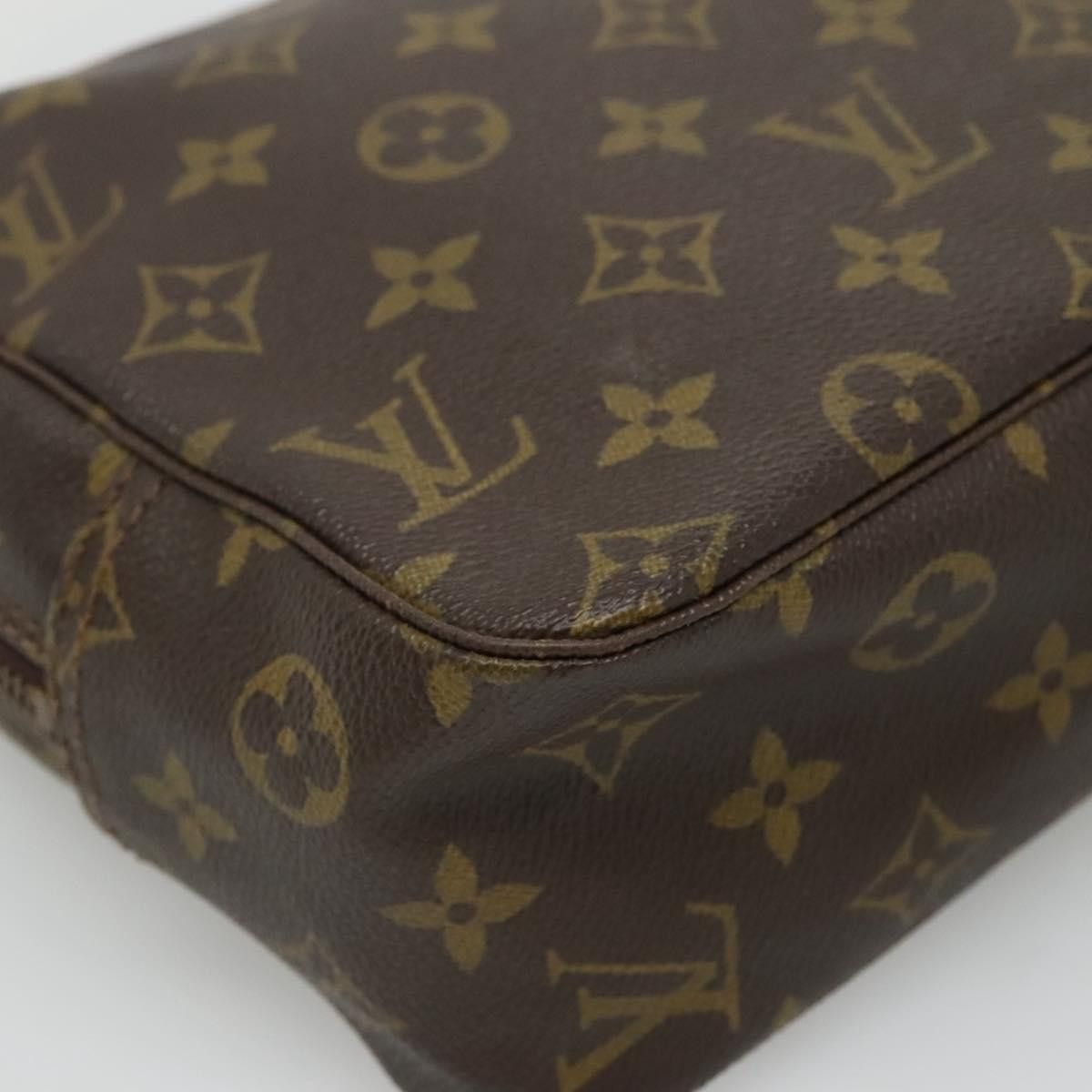 Louis Vuitton Trousse Toilette 28 Brown Canvas Clutch Bag (Pre-Owned) Size ONE SIZE - 11 Thumbnail