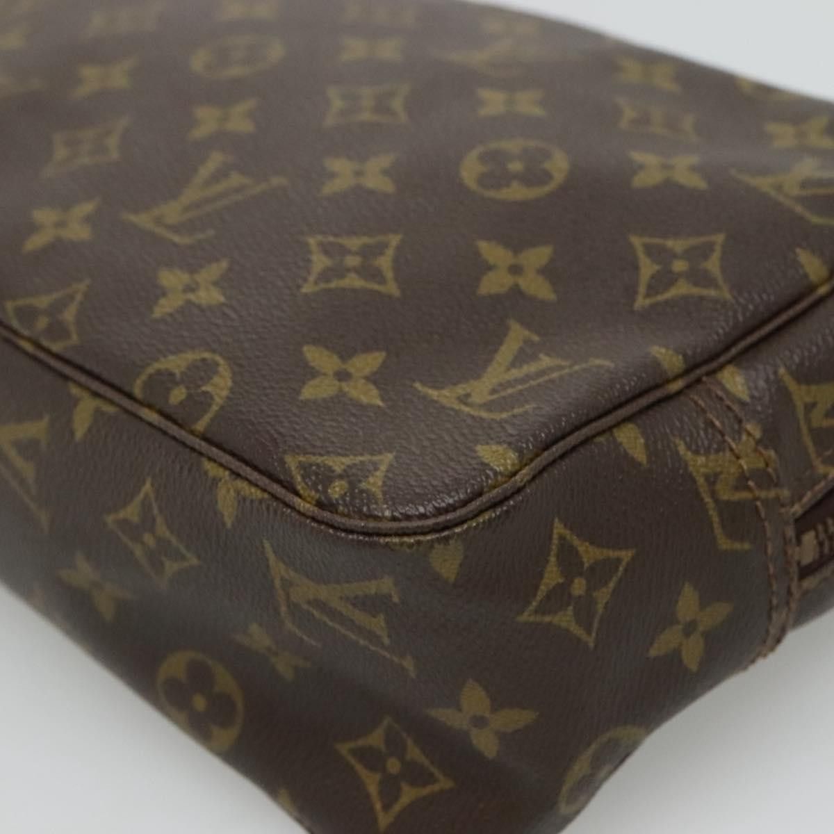 Louis Vuitton Trousse Toilette 28 Brown Canvas Clutch Bag (Pre-Owned) Size ONE SIZE - 8 Thumbnail