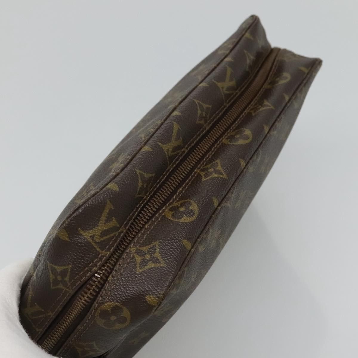 Louis Vuitton Trousse Toilette 28 Brown Canvas Clutch Bag (Pre-Owned) Size ONE SIZE - 6 Thumbnail