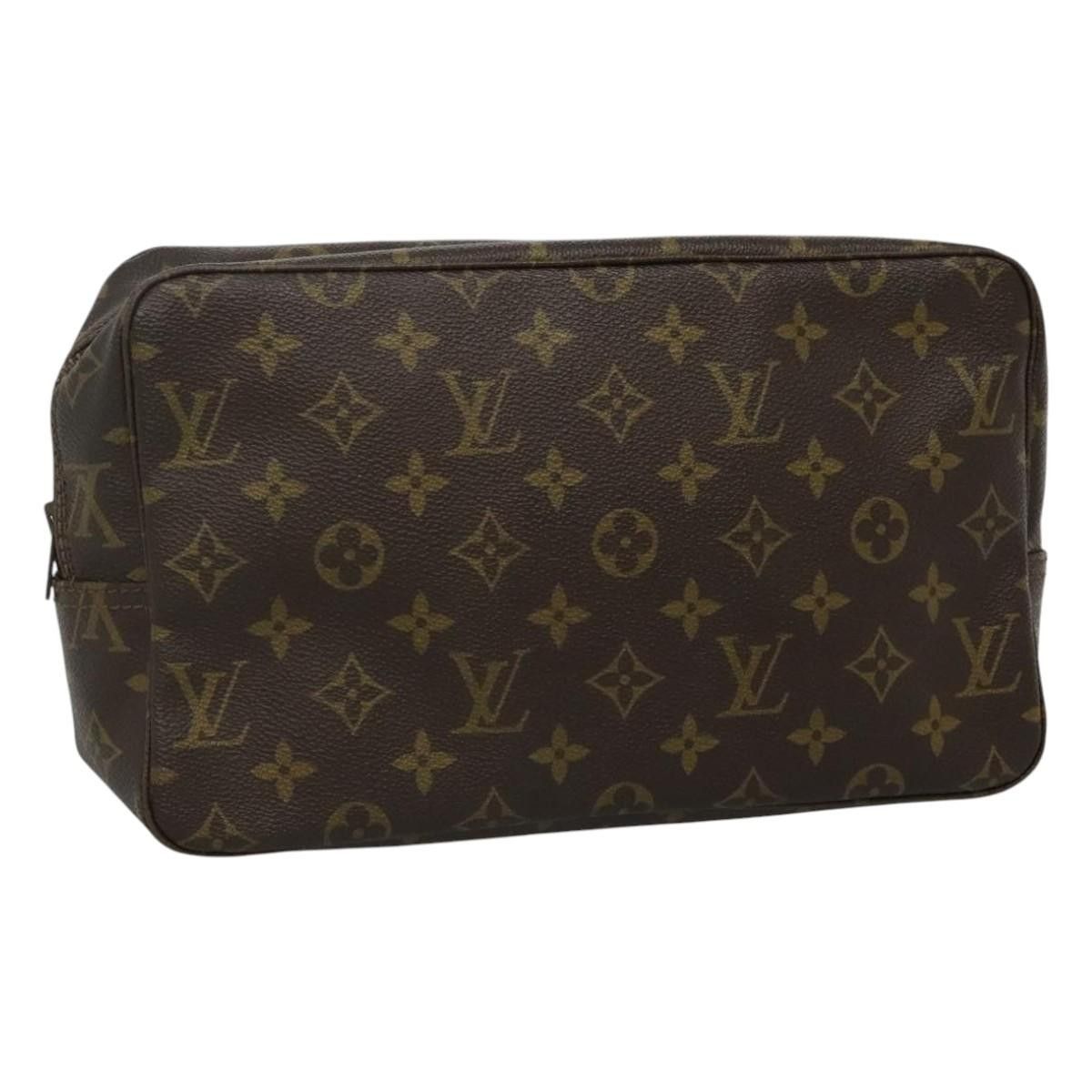 Louis Vuitton Trousse Toilette 28 Brown Canvas Clutch Bag (Pre-Owned) Size ONE SIZE - 3 Thumbnail