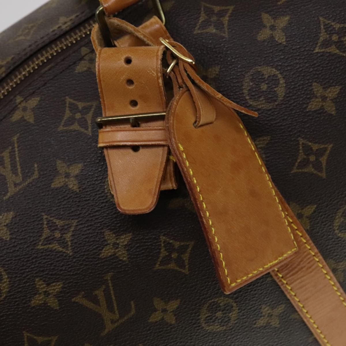 Louis Vuitton Keepall 60 Brown Canvas Travel Bag (Pre-Owned) Size ONE SIZE - 16 Thumbnail