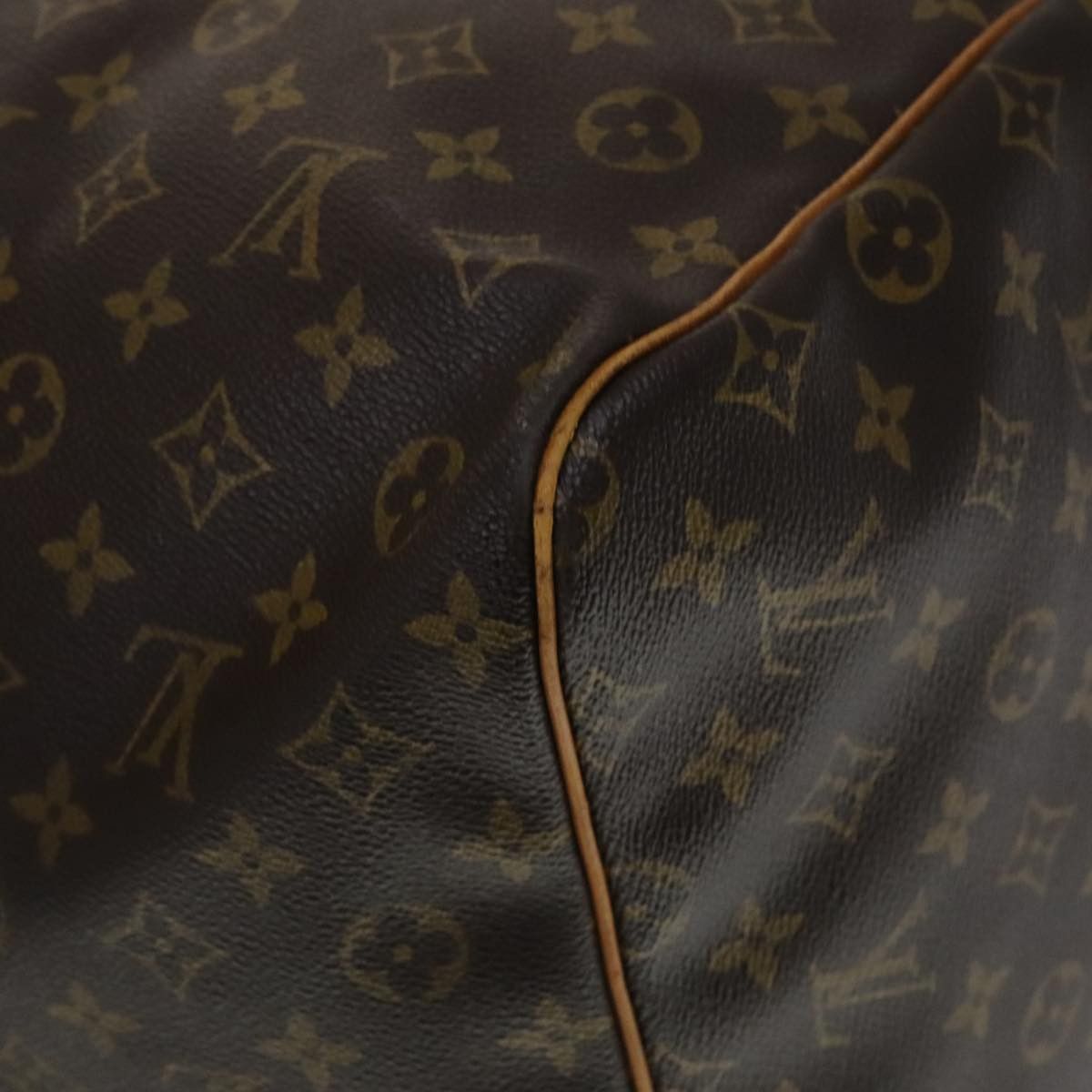 Louis Vuitton Keepall 60 Brown Canvas Travel Bag (Pre-Owned) Size ONE SIZE - 9 Thumbnail