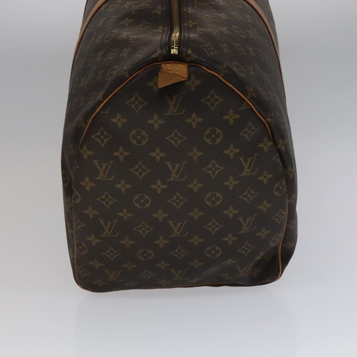 Louis Vuitton Keepall 60 Brown Canvas Travel Bag (Pre-Owned) Size ONE SIZE - 3 Thumbnail