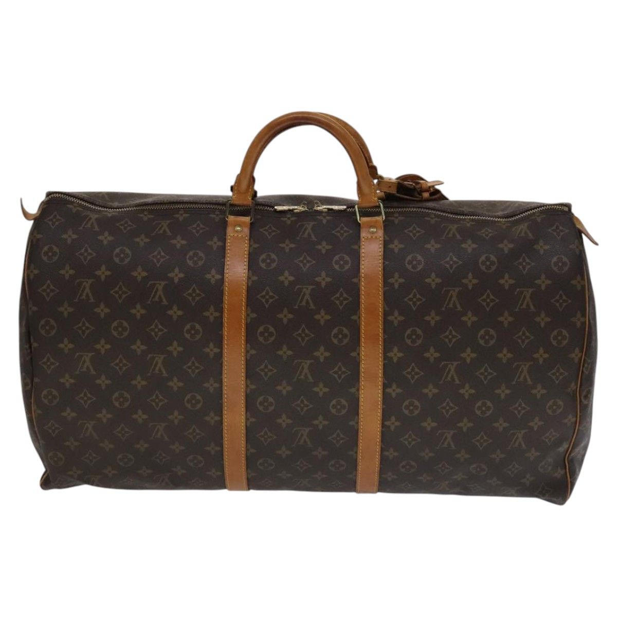 Louis Vuitton Keepall 60 Brown Canvas Travel Bag (Pre-Owned) Size ONE SIZE - 2 Thumbnail