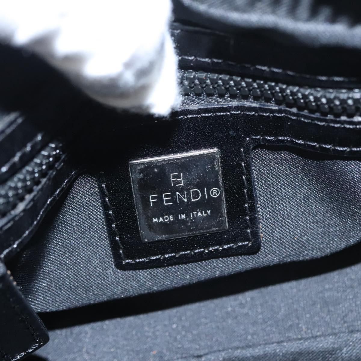 Fendi -- Black Synthetic Shoulder Bag (Pre-Owned) Size ONE SIZE - 16 Thumbnail