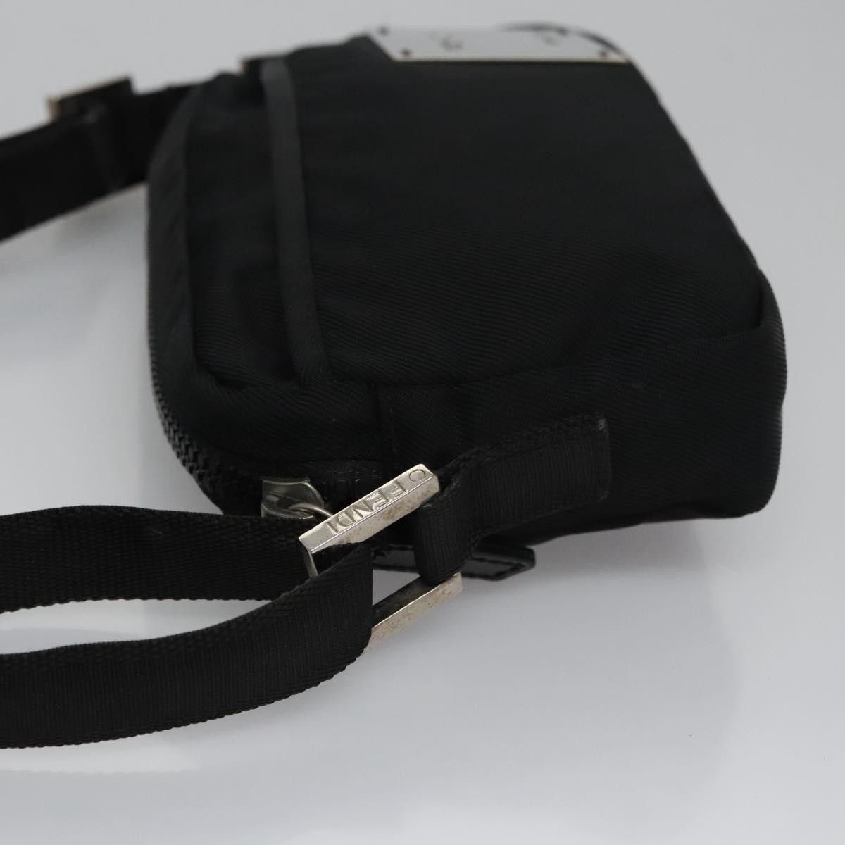 Fendi -- Black Synthetic Shoulder Bag (Pre-Owned) Size ONE SIZE - 4 Thumbnail