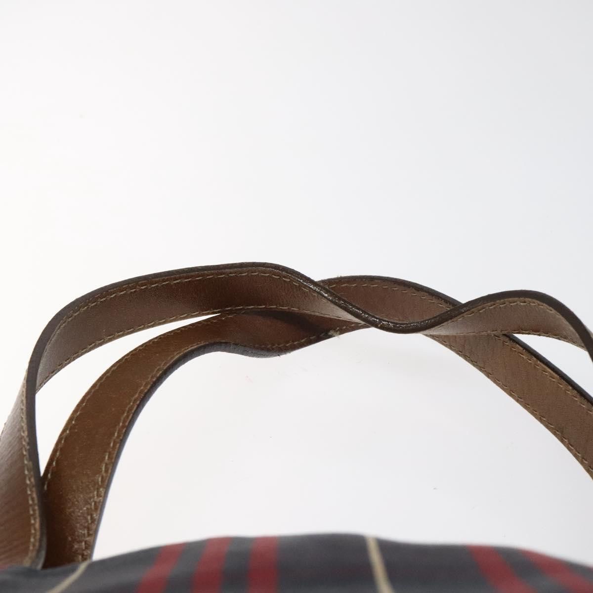Burberry Nova Check Red Canvas Tote Bag (Pre-Owned) Size ONE SIZE - 8 Thumbnail