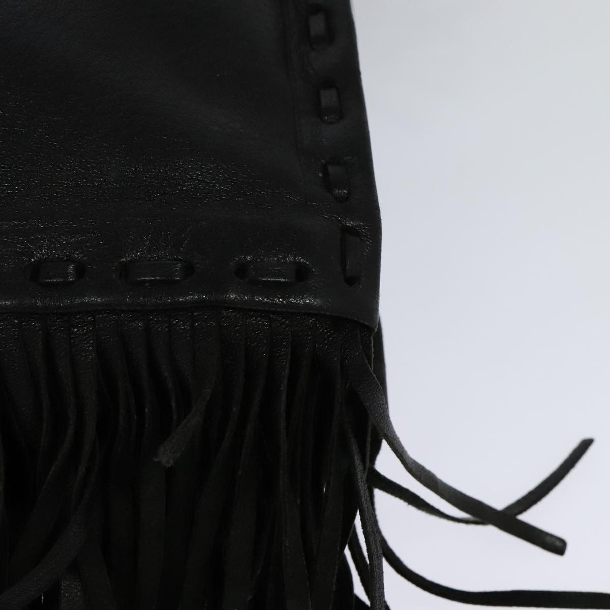 Prada Black Leather Shoulder Bag (Pre-Owned) Size ONE SIZE - 13 Thumbnail