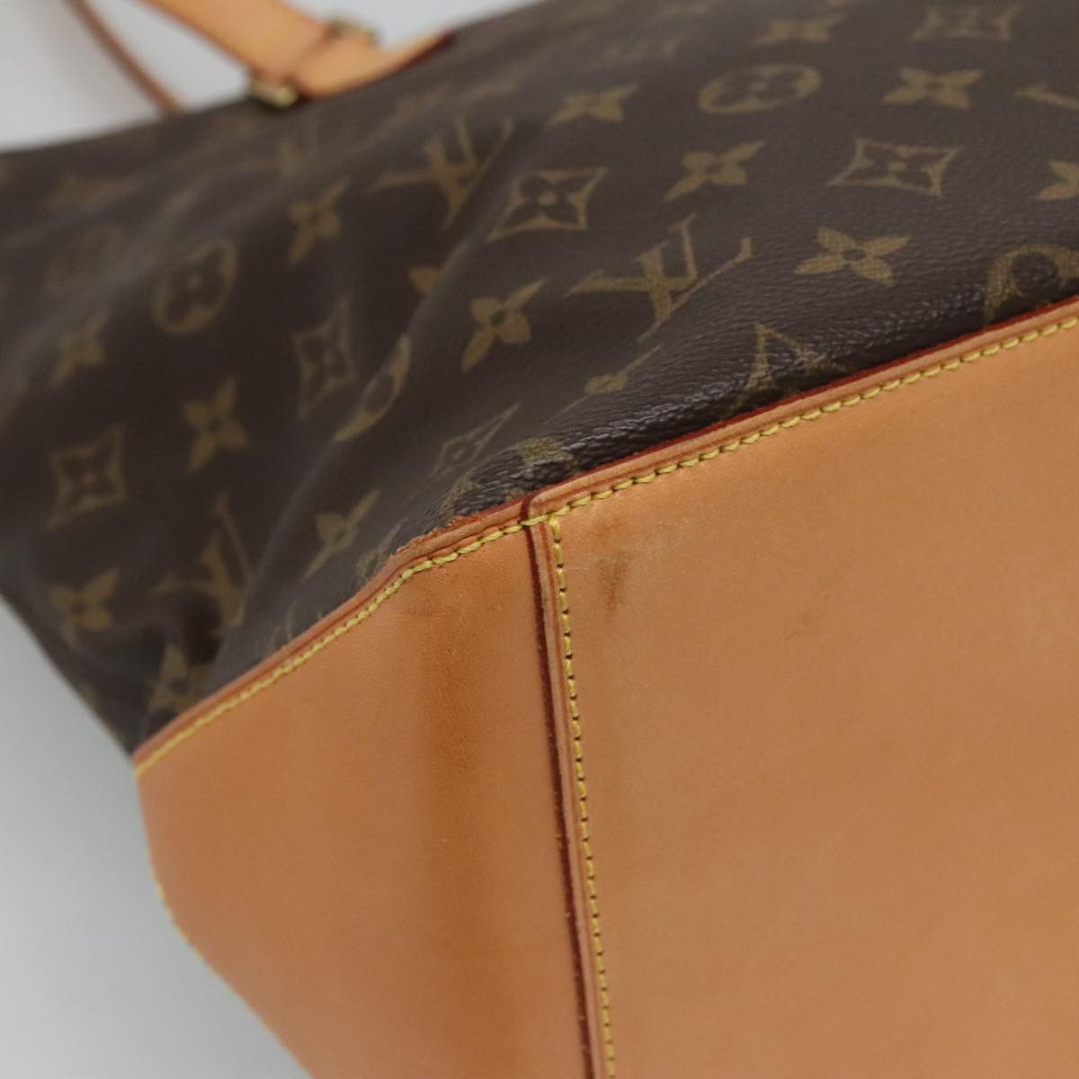 Louis Vuitton Cabas Mezzo Brown Canvas Tote Bag (Pre-Owned) Size ONE SIZE - 13 Thumbnail