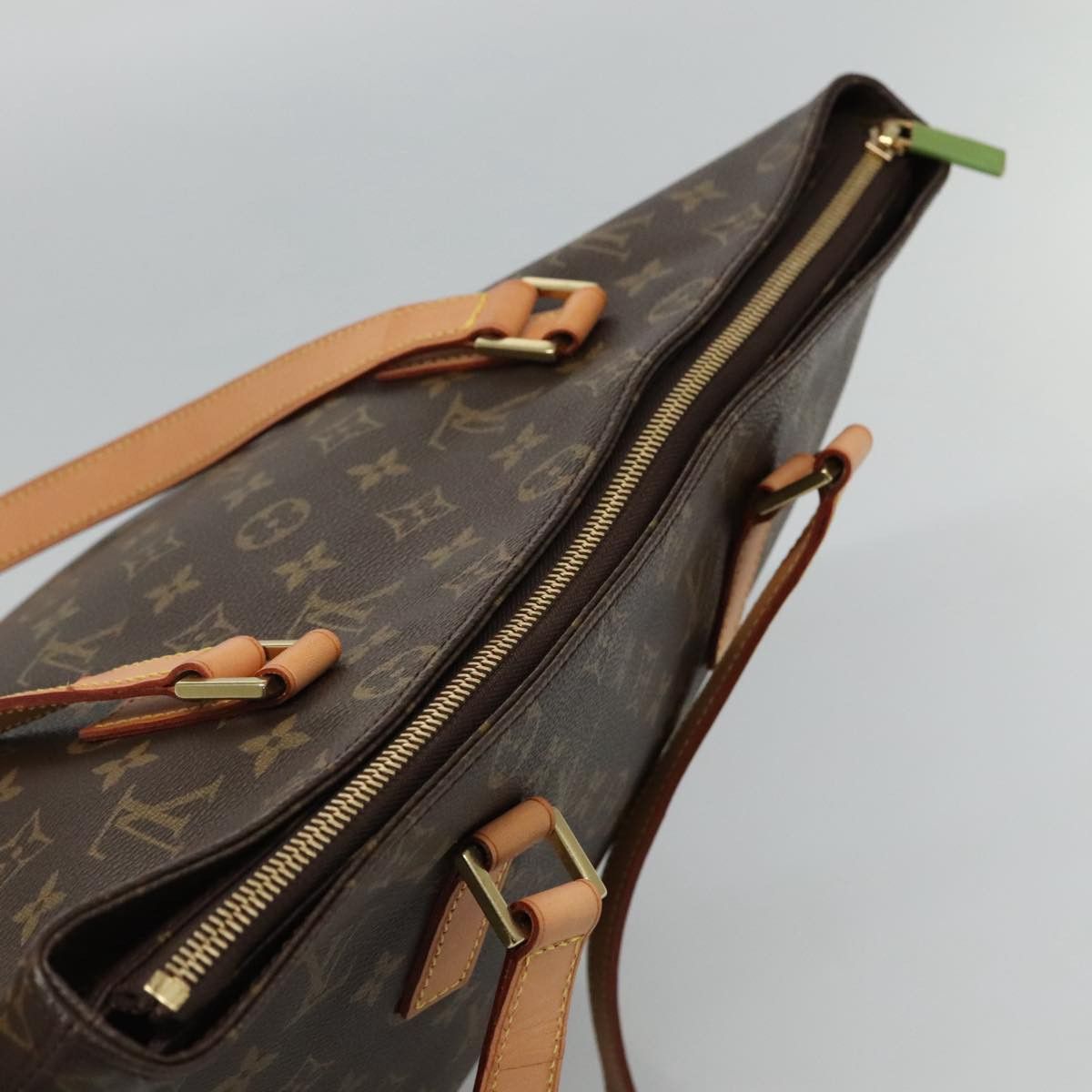 Louis Vuitton Cabas Mezzo Brown Canvas Tote Bag (Pre-Owned) Size ONE SIZE - 6 Thumbnail