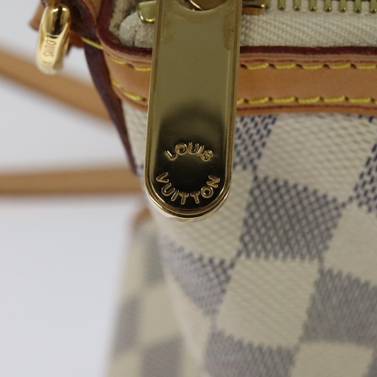 Louis Vuitton Siracusa Beige Canvas Shoulder Bag (Pre-Owned) Size ONE SIZE - 14 Thumbnail
