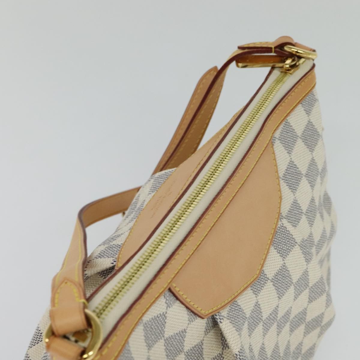 Louis Vuitton Siracusa Beige Canvas Shoulder Bag (Pre-Owned) Size ONE SIZE - 6 Thumbnail