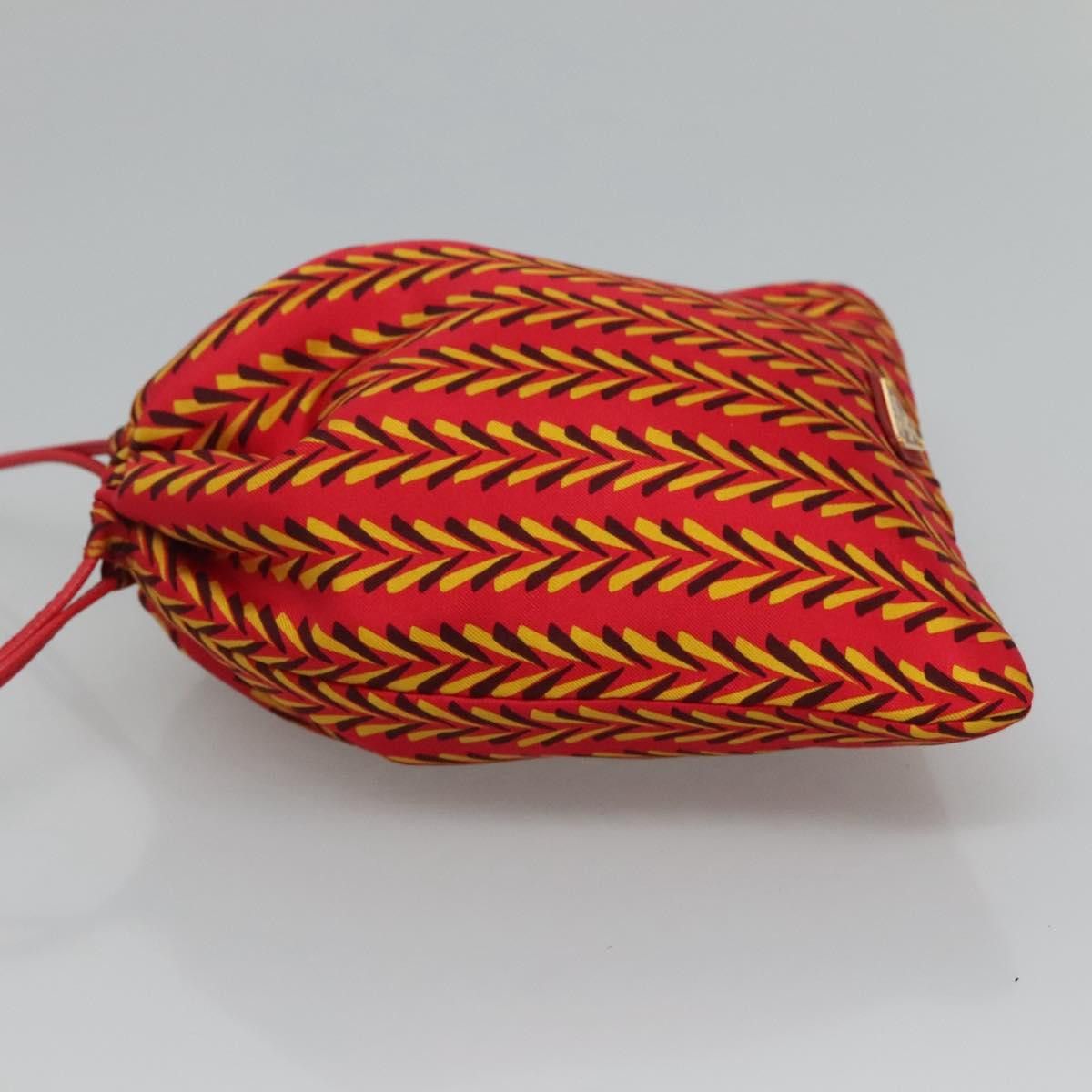 Prada Tessuto Red Silk Shoulder Bag (Pre-Owned) Size ONE SIZE - 5 Thumbnail
