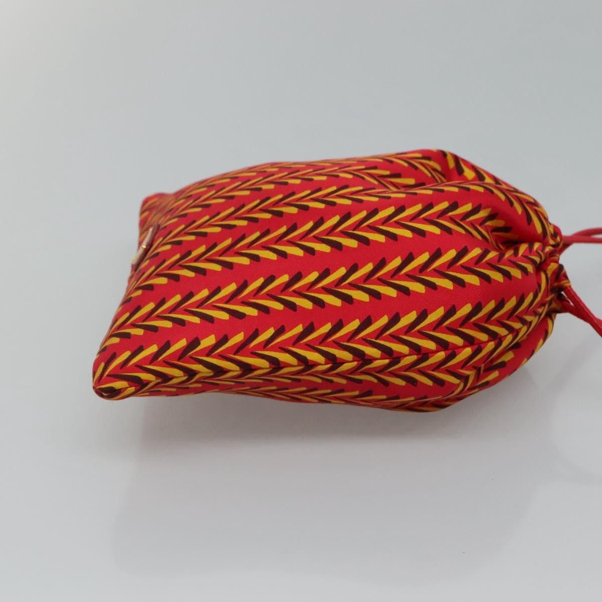 Prada Tessuto Red Silk Shoulder Bag (Pre-Owned) Size ONE SIZE - 4 Thumbnail