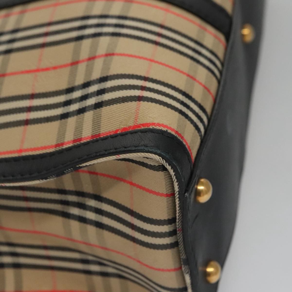 Burberry Nova Check Beige Canvas Tote Bag (Pre-Owned) Size ONE SIZE - 11 Thumbnail