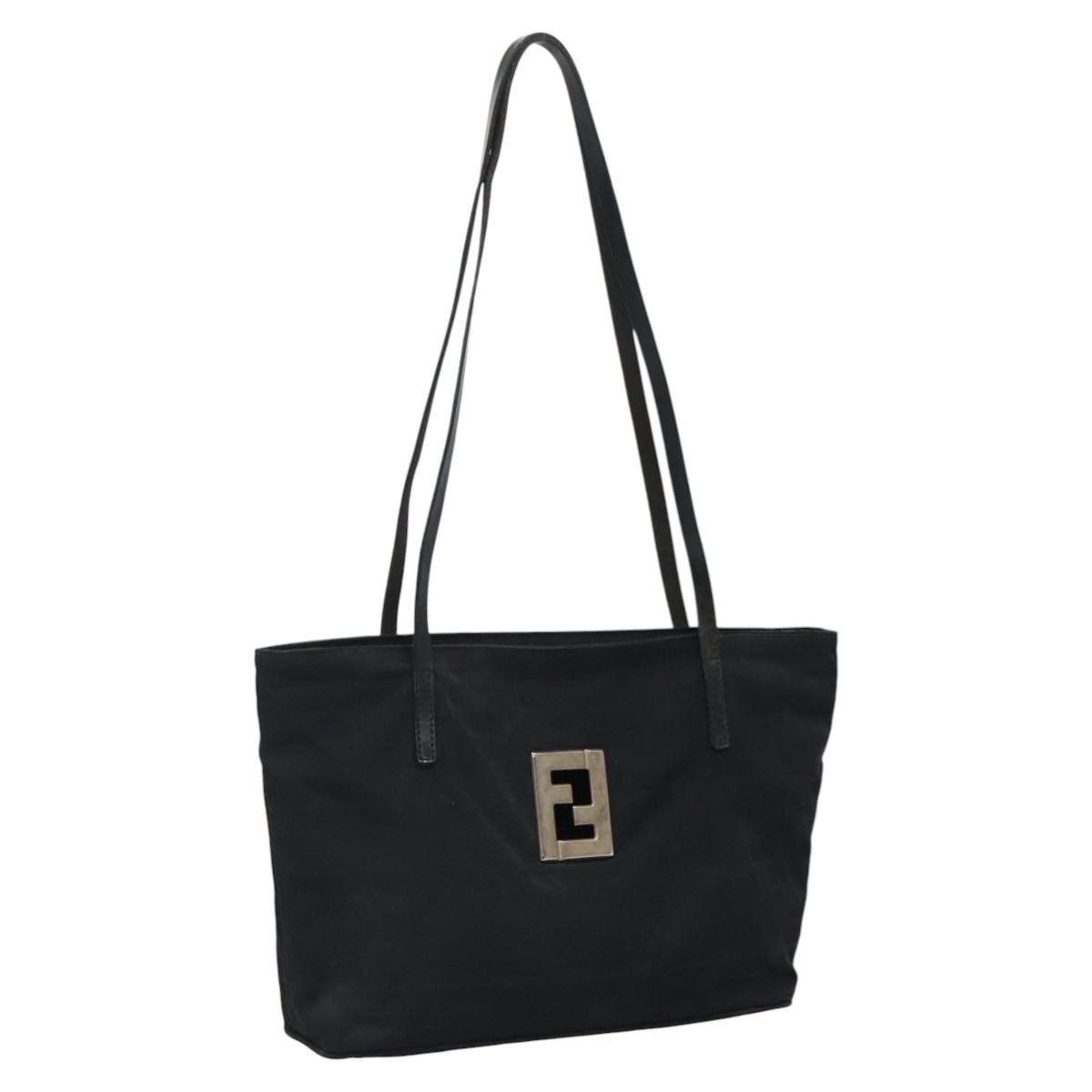Fendi Black Canvas Shoulder Bag (Pre-Owned) Size ONE SIZE - 18 Thumbnail