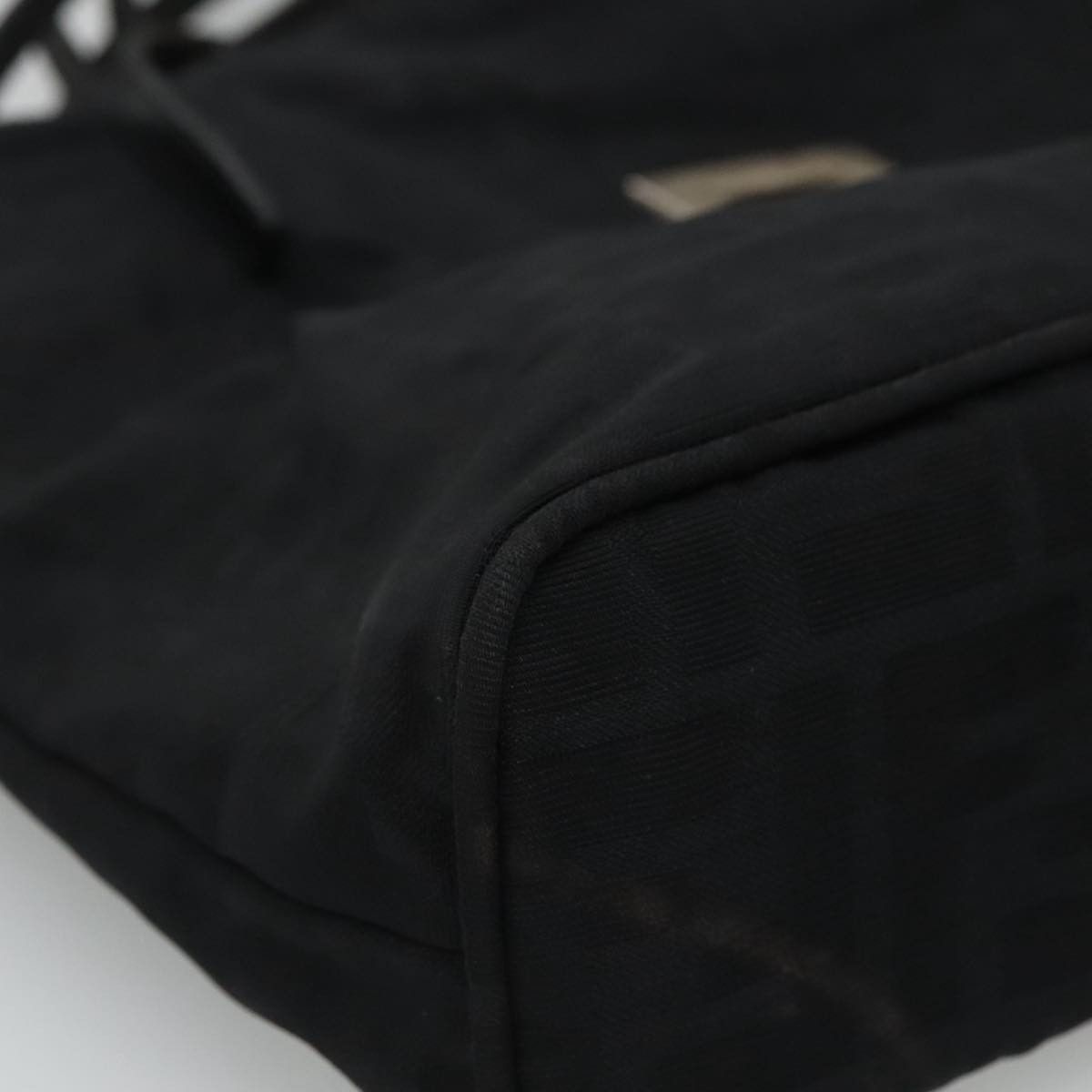 Fendi Black Canvas Shoulder Bag (Pre-Owned) Size ONE SIZE - 8 Thumbnail