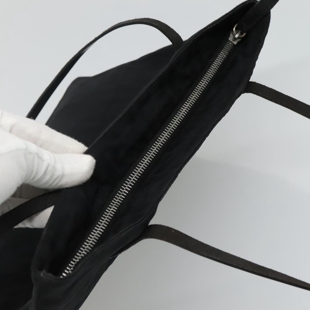 Fendi Black Canvas Shoulder Bag (Pre-Owned) Size ONE SIZE - 13 Thumbnail