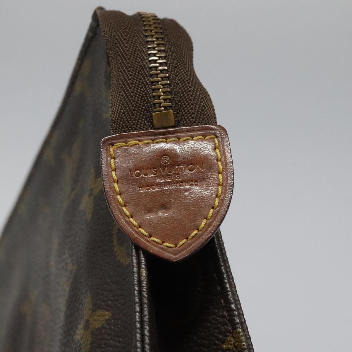 Louis Vuitton Poche Toilette Brown Canvas Clutch Bag (Pre-Owned) Size ONE SIZE - 17 Thumbnail