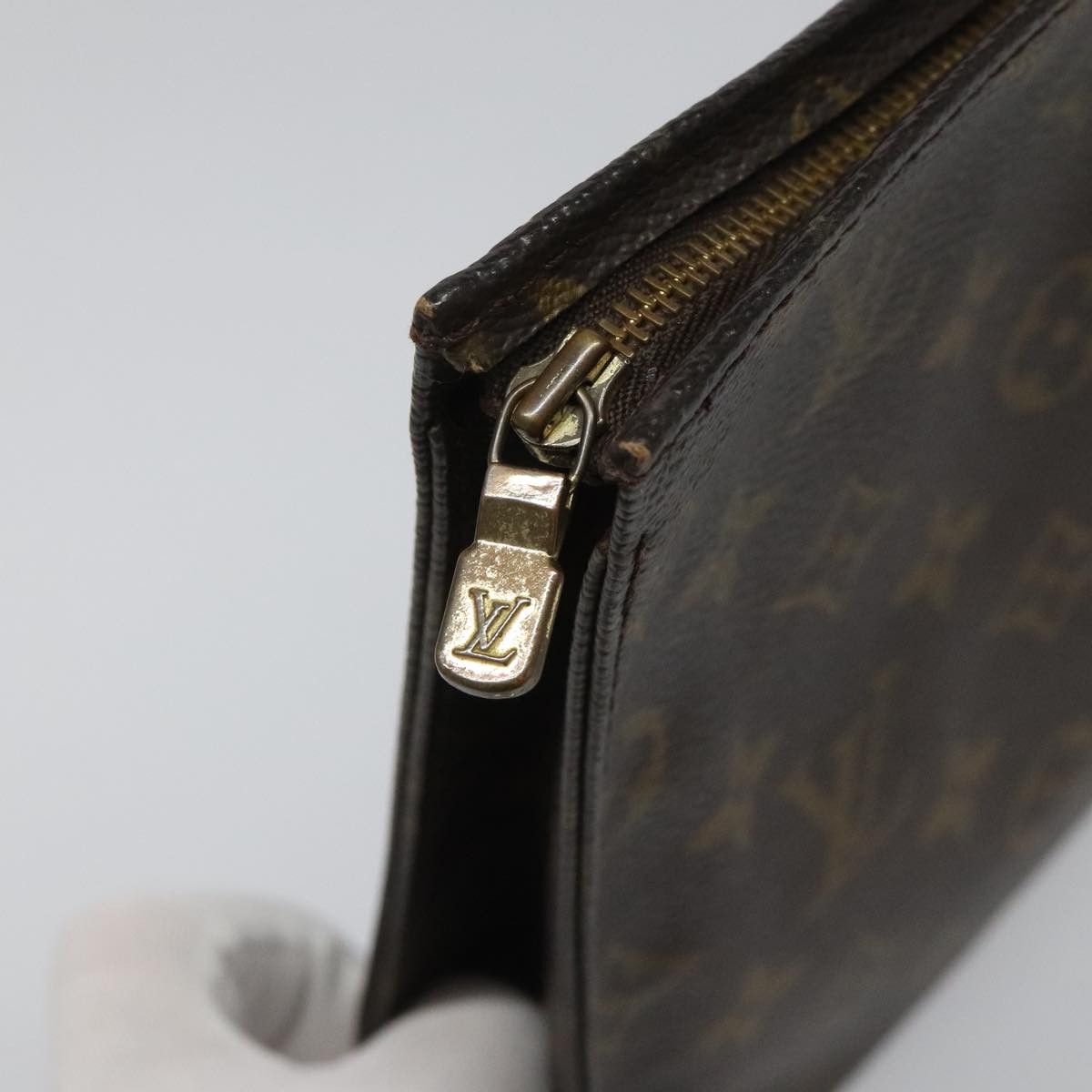Louis Vuitton Poche Toilette Brown Canvas Clutch Bag (Pre-Owned) Size ONE SIZE - 12 Thumbnail