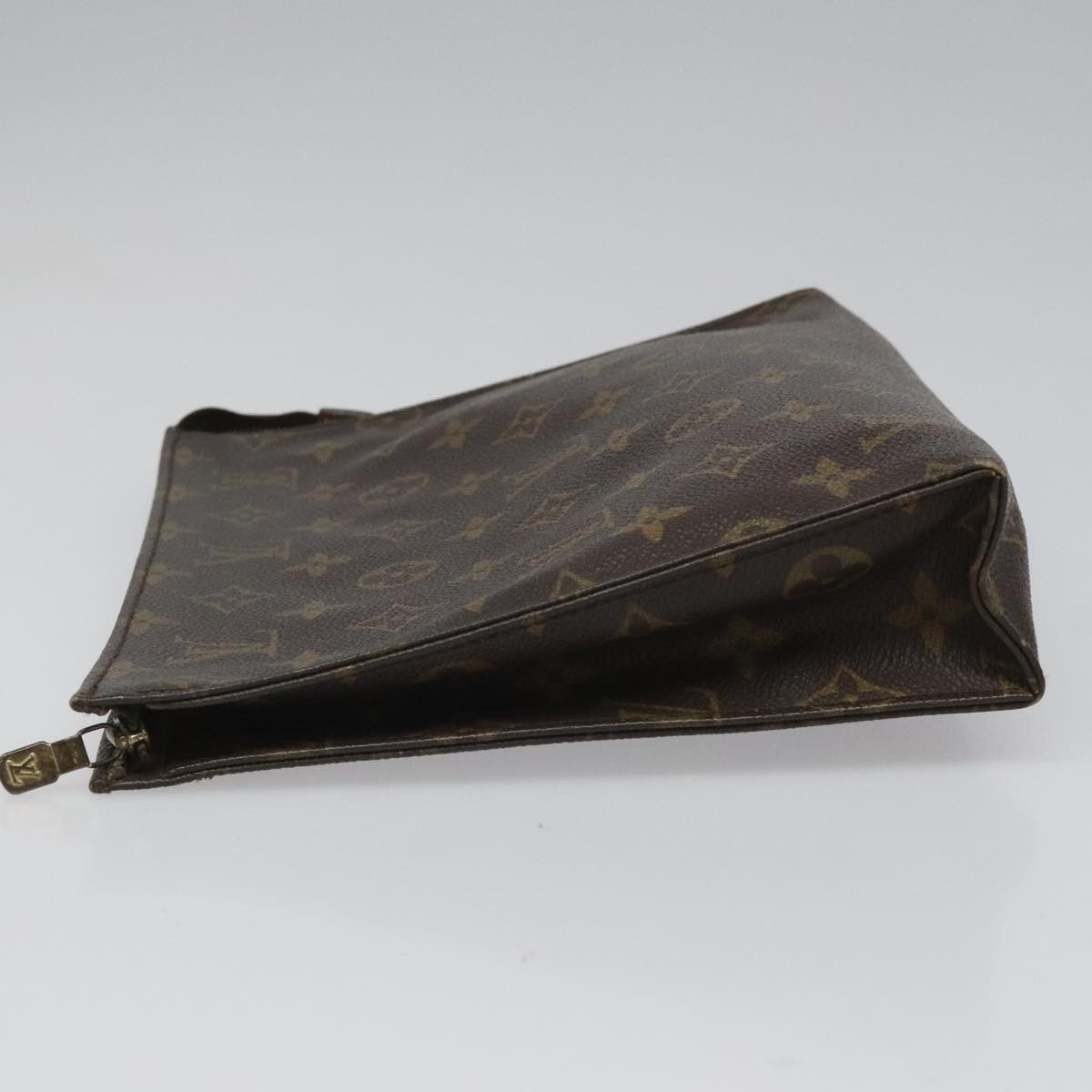 Louis Vuitton Poche Toilette Brown Canvas Clutch Bag (Pre-Owned) Size ONE SIZE - 5 Thumbnail