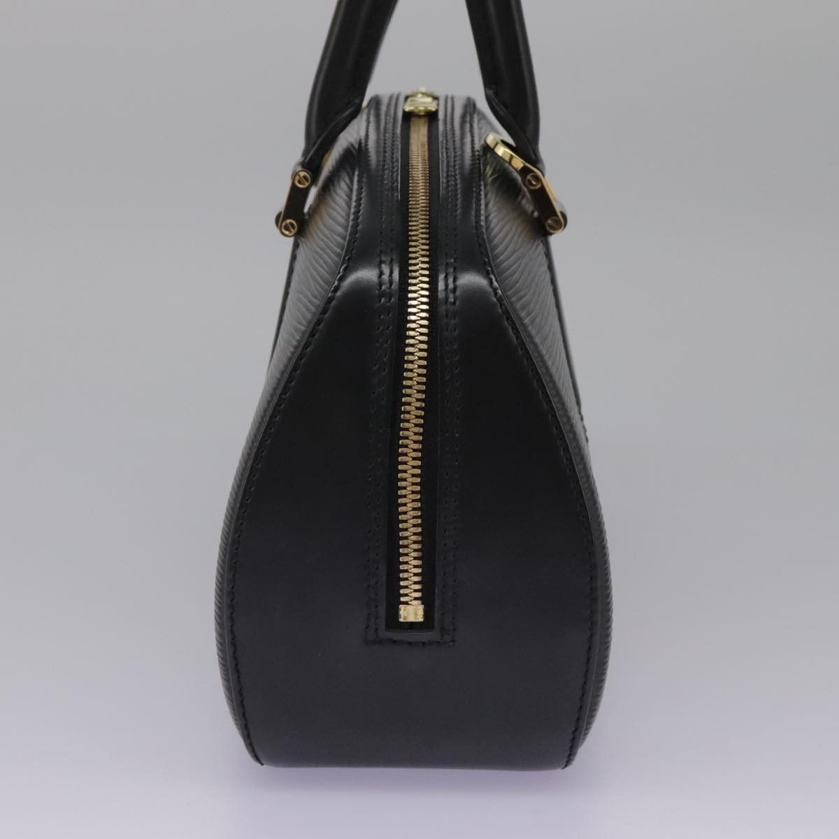 Louis Vuitton Jasmine Black Leather Handbag (Pre-Owned) Size ONE SIZE - 4 Thumbnail