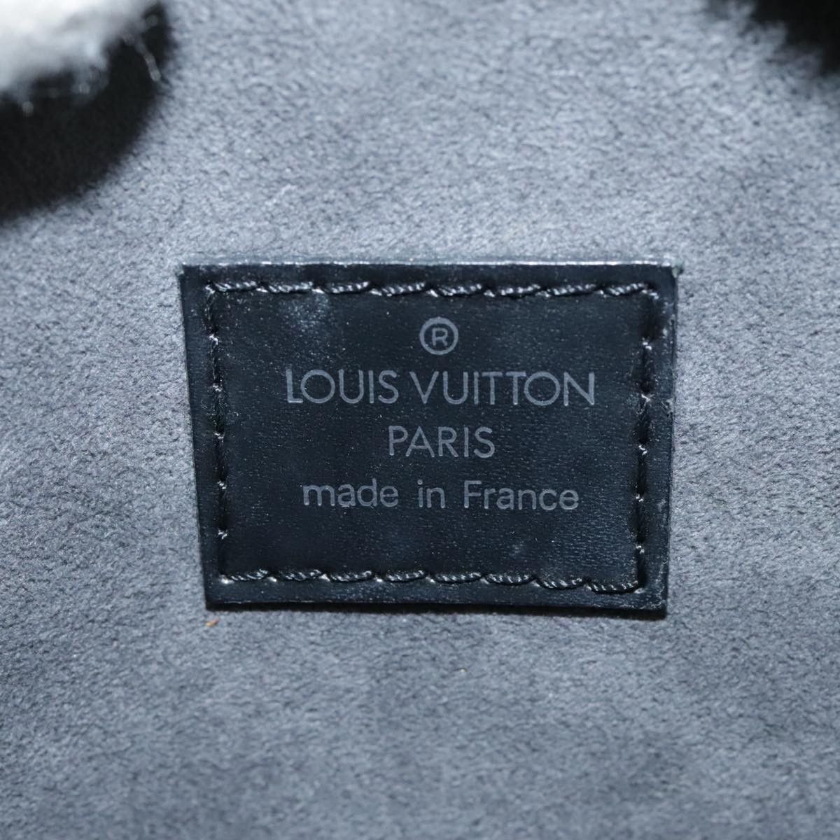 Louis Vuitton Jasmine Black Leather Handbag (Pre-Owned) Size ONE SIZE - 15 Thumbnail