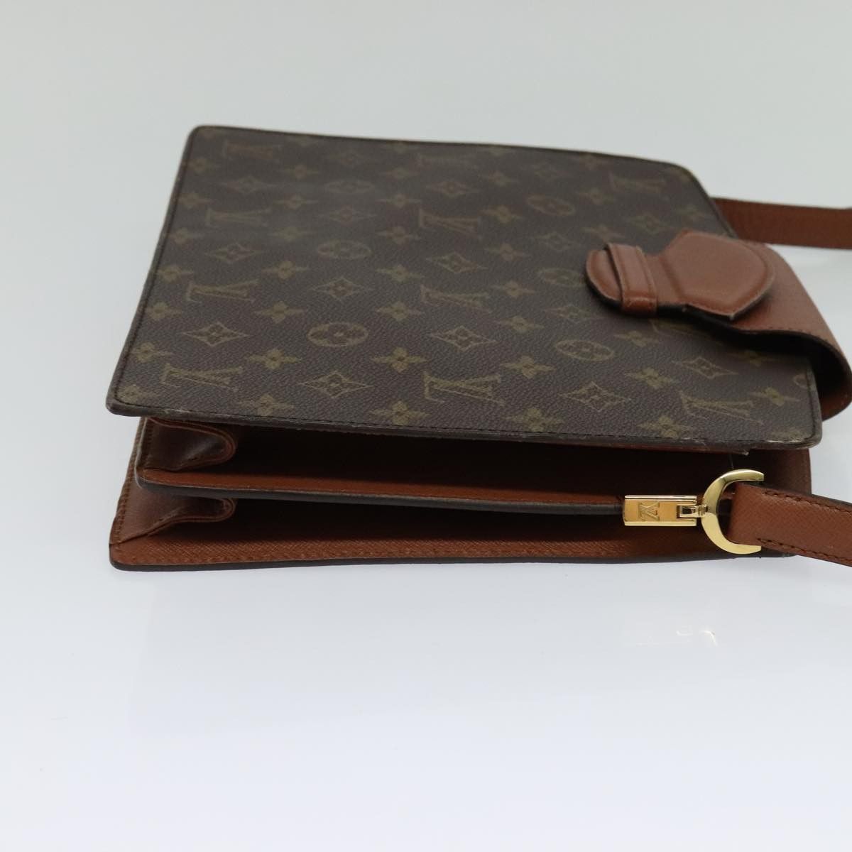 Louis Vuitton Courcelle Brown Canvas Shoulder Bag (Pre-Owned) Size ONE SIZE - 5 Thumbnail