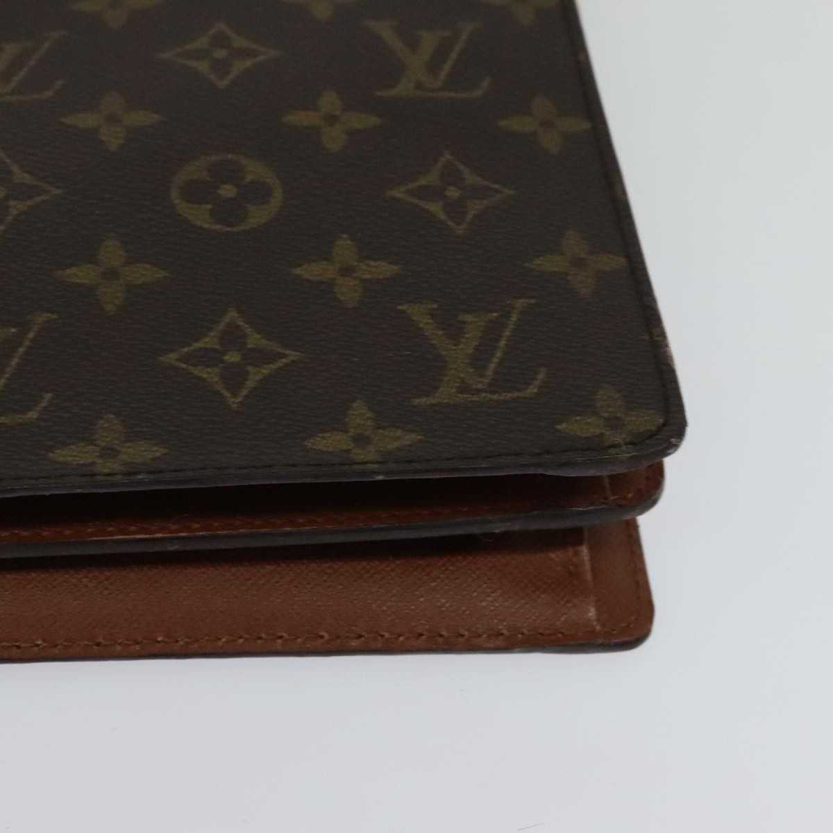 Louis Vuitton Courcelle Brown Canvas Shoulder Bag (Pre-Owned) Size ONE SIZE - 11 Thumbnail