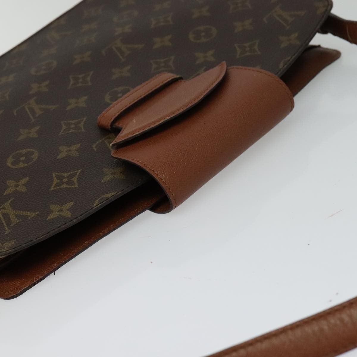 Louis Vuitton Courcelle Brown Canvas Shoulder Bag (Pre-Owned) Size ONE SIZE - 6 Thumbnail