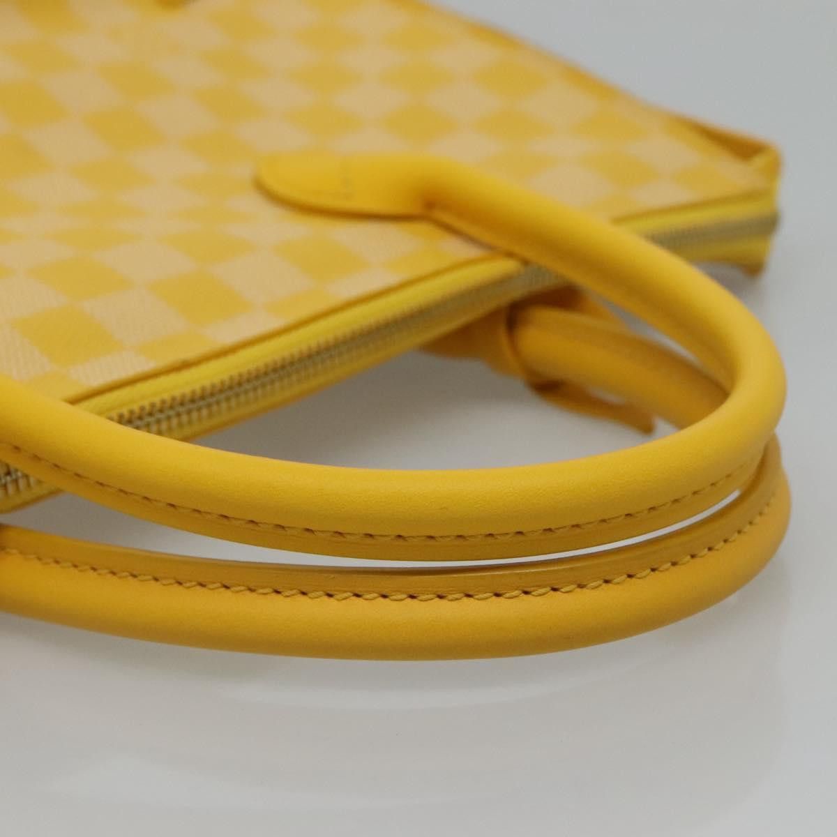 Louis Vuitton Yellow Canvas Handbag (Pre-Owned) Size ONE SIZE - 7 Thumbnail