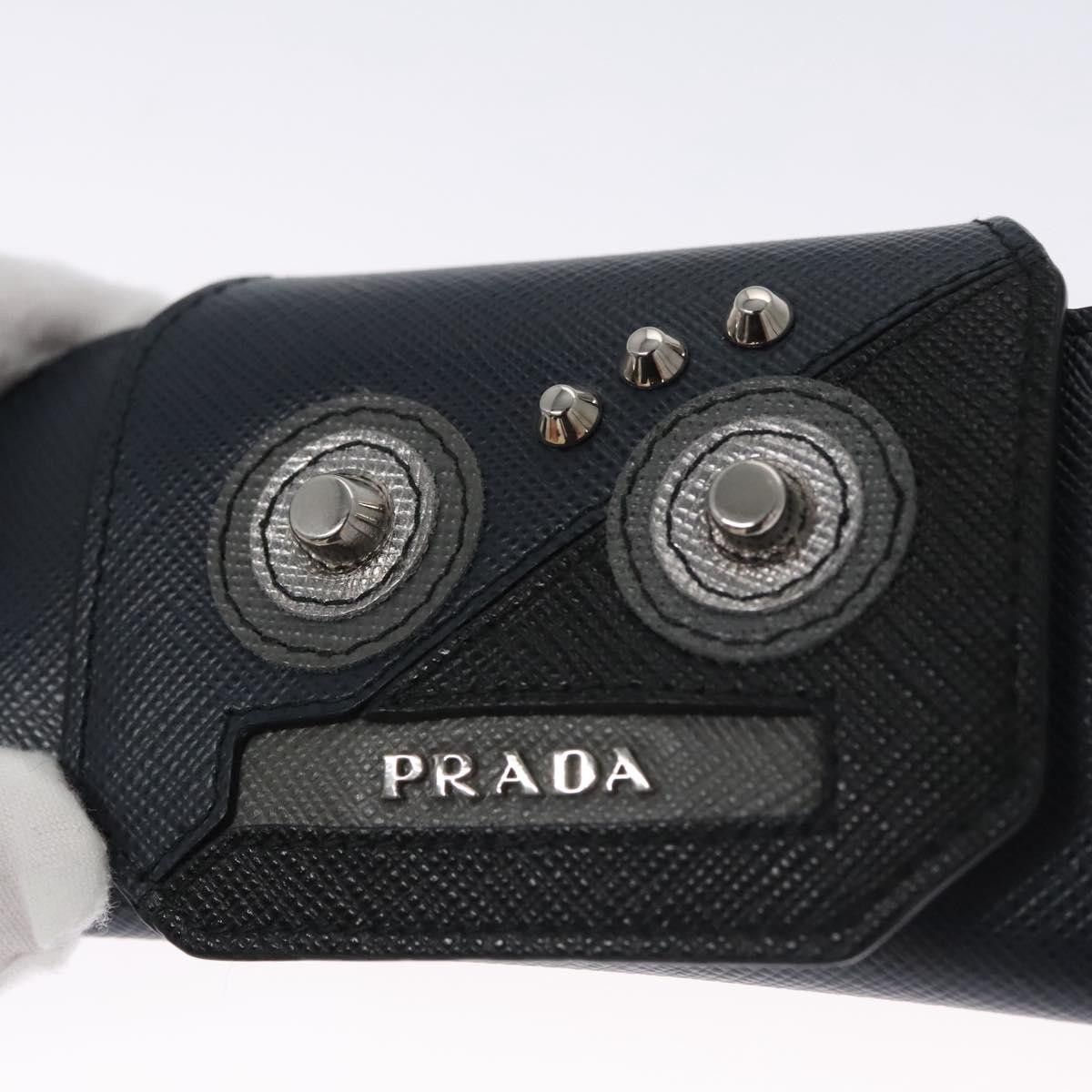 Prada -- Navy Leather Clutch Bag (Pre-Owned) Size ONE SIZE - 14 Thumbnail