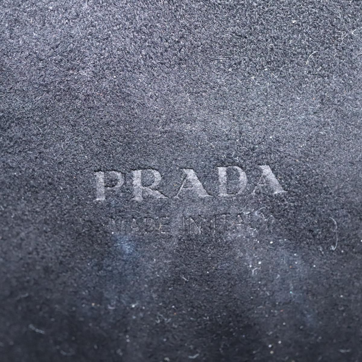 Prada -- Navy Leather Clutch Bag (Pre-Owned) Size ONE SIZE - 20 Thumbnail