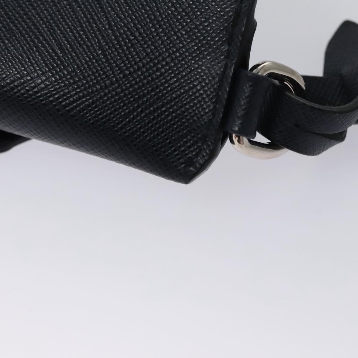 Prada -- Navy Leather Clutch Bag (Pre-Owned) Size ONE SIZE - 11 Thumbnail