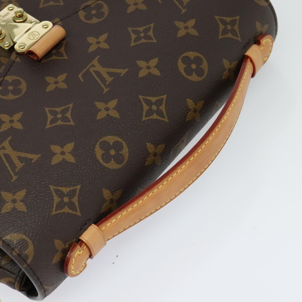 Louis Vuitton Pochette Metis Blue Canvas Handbag (Pre-Owned) Size ONE SIZE - 5 Thumbnail