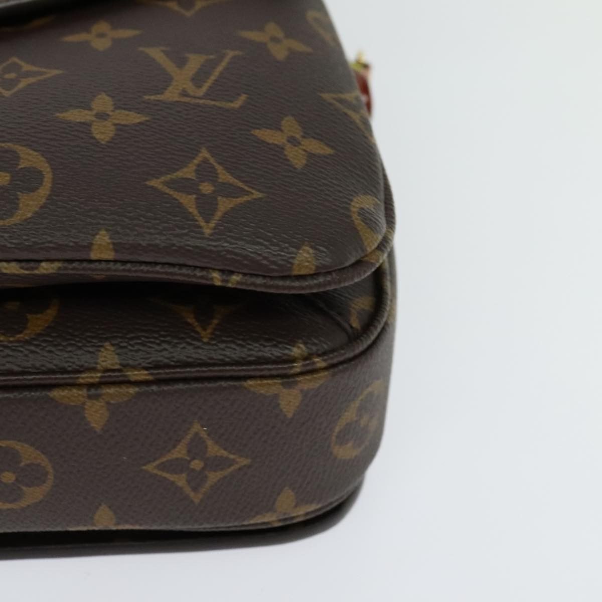 Louis Vuitton Pochette Metis Blue Canvas Handbag (Pre-Owned) Size ONE SIZE - 10 Thumbnail