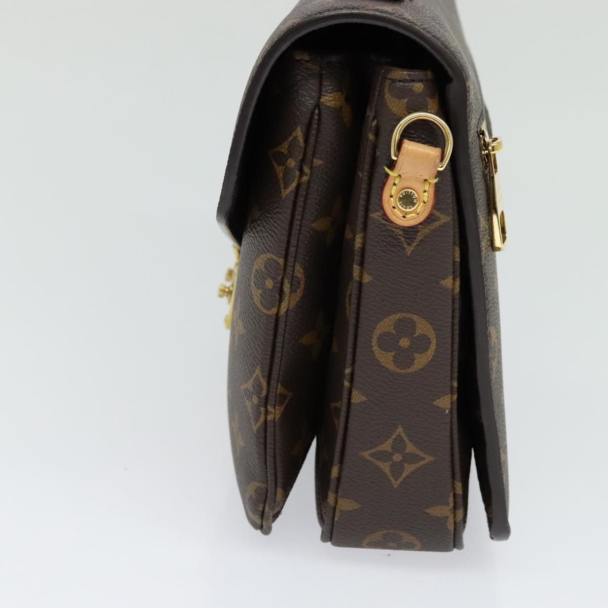 Louis Vuitton Pochette Metis Blue Canvas Handbag (Pre-Owned) Size ONE SIZE - 4 Thumbnail