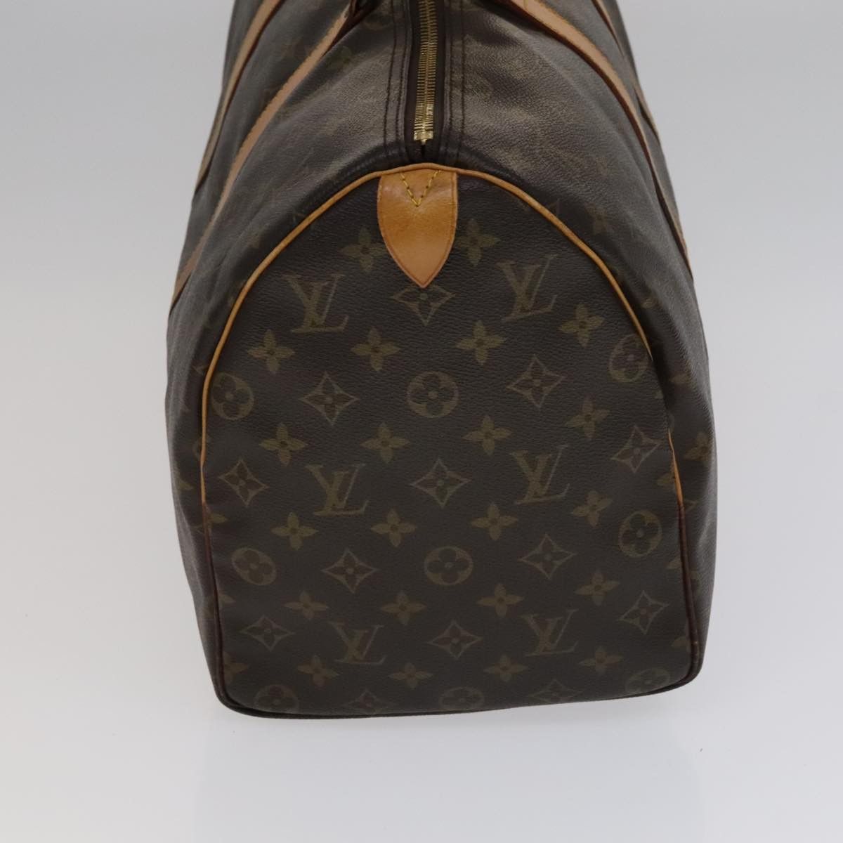 Louis Vuitton Keepall 45 Brown Canvas Travel Bag (Pre-Owned) Size ONE SIZE - 3 Thumbnail