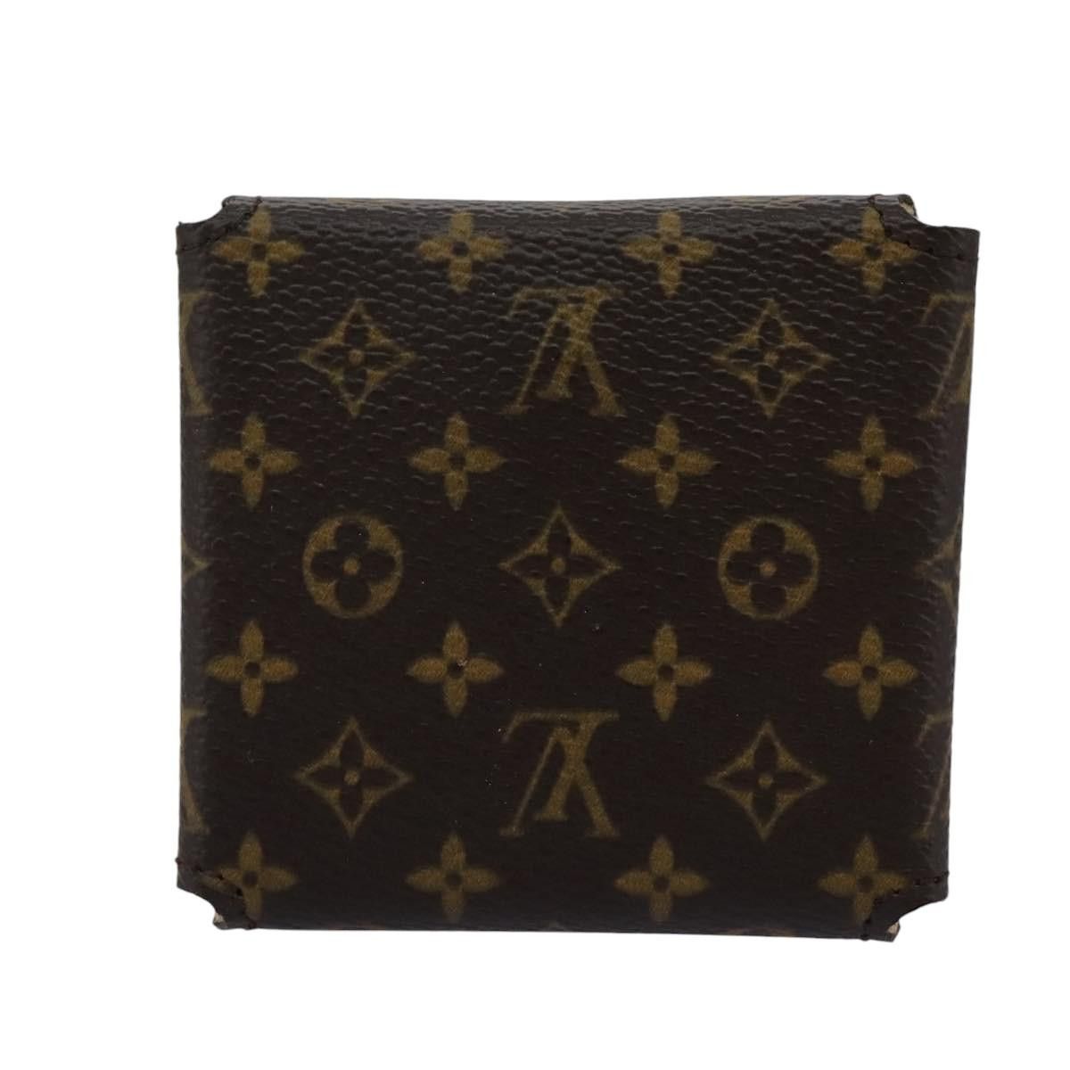 Louis Vuitton Jewelry Case Brown Canvas Wallet (Pre-Owned) Size ONE SIZE - 2 Thumbnail