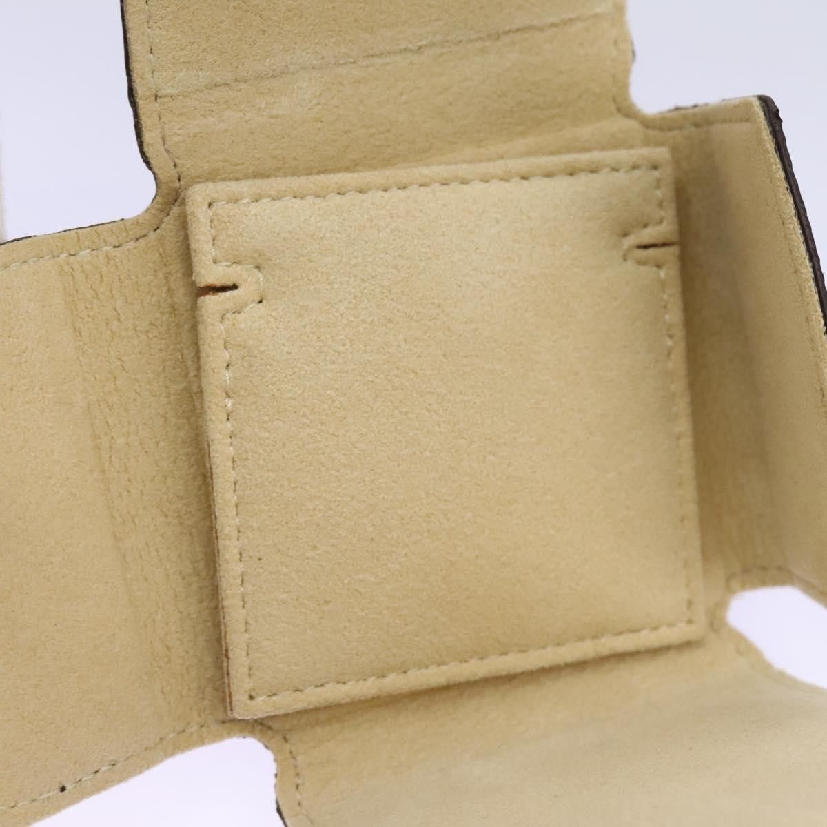 Louis Vuitton Jewelry Case Brown Canvas Wallet (Pre-Owned) Size ONE SIZE - 19 Thumbnail