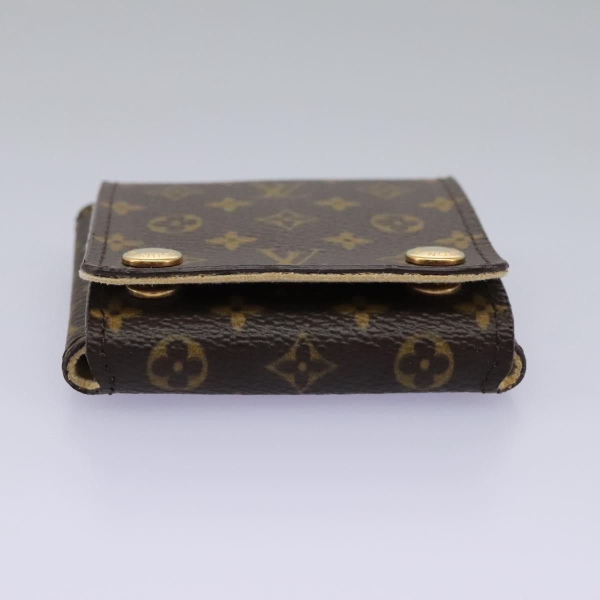 Louis Vuitton Jewelry Case Brown Canvas Wallet (Pre-Owned) Size ONE SIZE - 7 Thumbnail