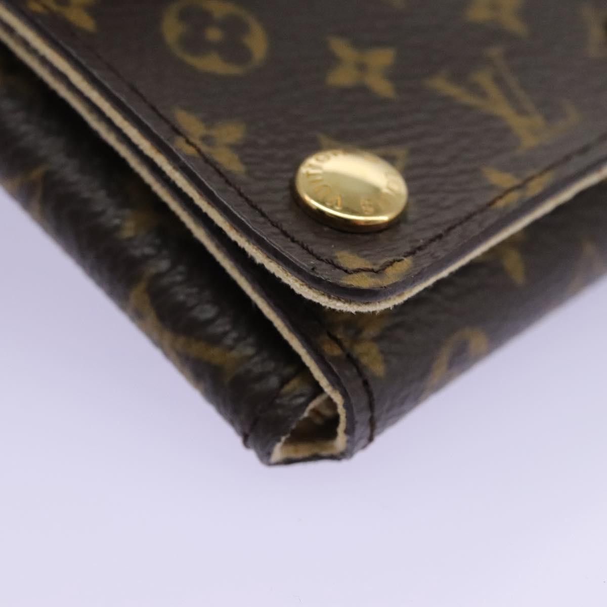 Louis Vuitton Jewelry Case Brown Canvas Wallet (Pre-Owned) Size ONE SIZE - 8 Thumbnail