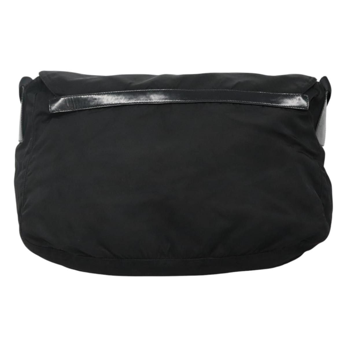 Prada Vela Black Synthetic Shoulder Bag (Pre-Owned) Size ONE SIZE - 2 Thumbnail
