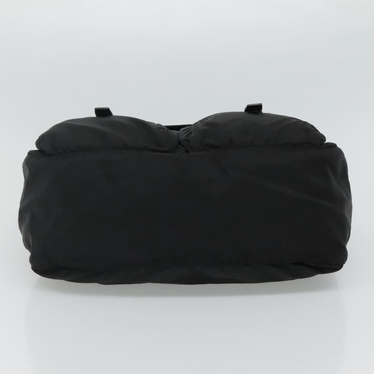 Prada Vela Black Synthetic Shoulder Bag (Pre-Owned) Size ONE SIZE - 9 Thumbnail