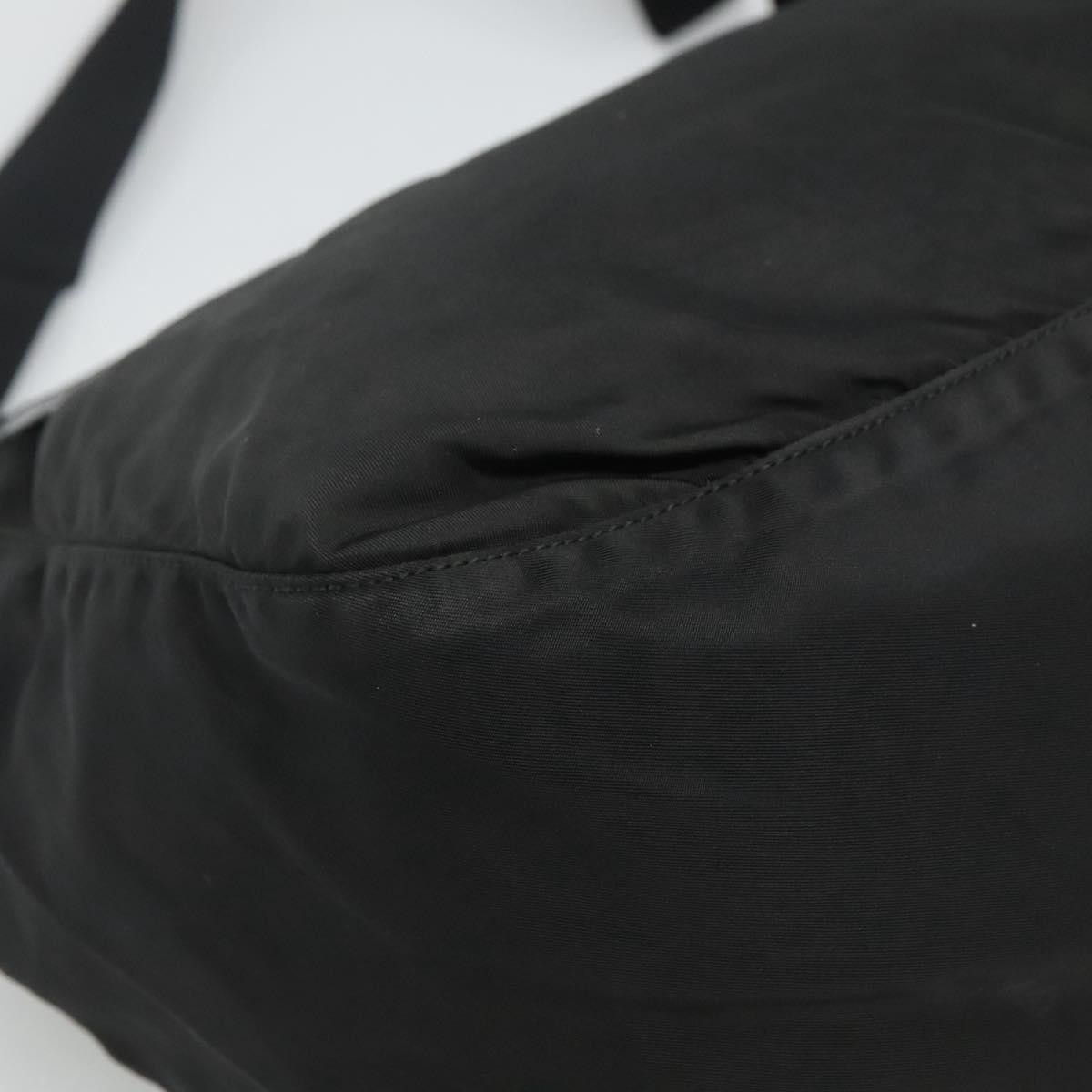 Prada Vela Black Synthetic Shoulder Bag (Pre-Owned) Size ONE SIZE - 13 Thumbnail