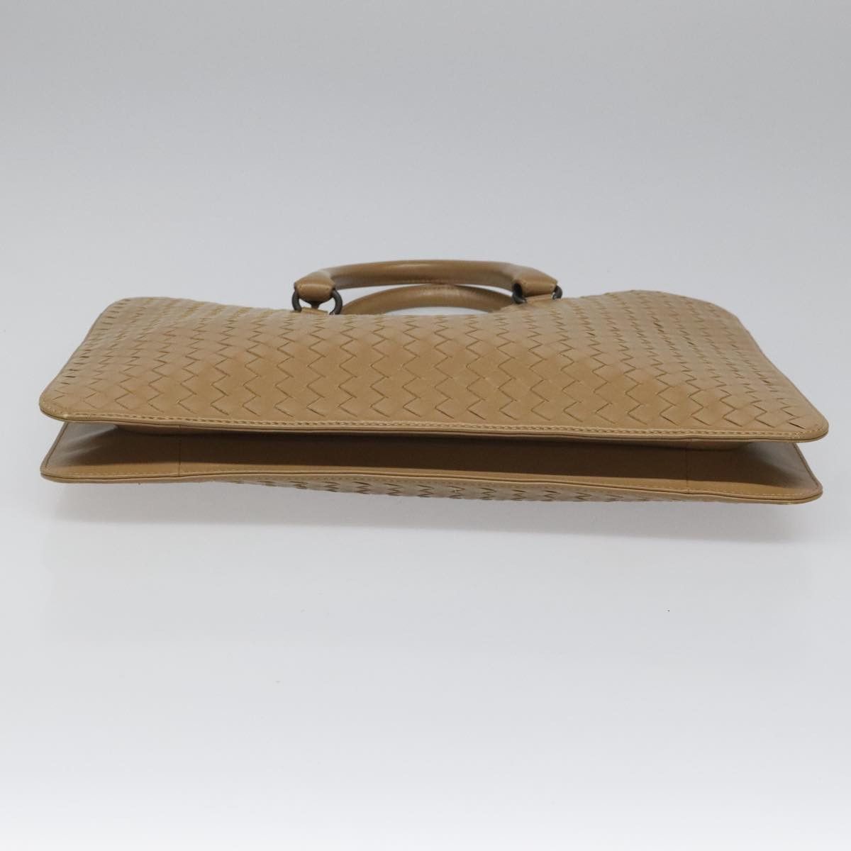 Bottega Veneta Intrecciato Beige Leather Briefcase Bag (Pre-Owned) Size ONE SIZE - 19 Thumbnail