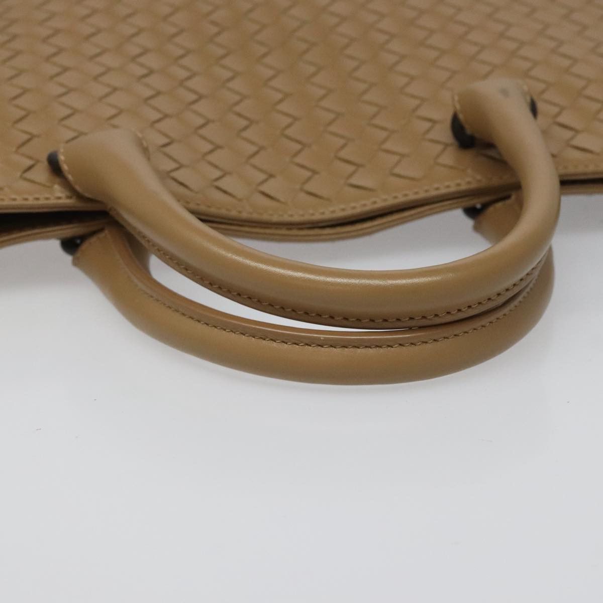 Bottega Veneta Intrecciato Beige Leather Briefcase Bag (Pre-Owned) Size ONE SIZE - 5 Thumbnail
