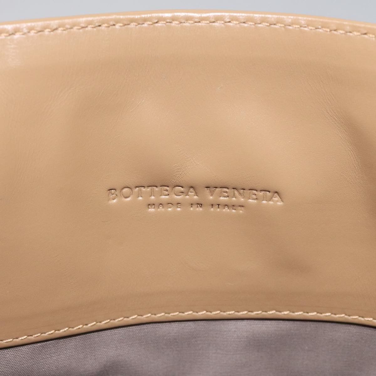 Bottega Veneta Intrecciato Beige Leather Briefcase Bag (Pre-Owned) Size ONE SIZE - 14 Thumbnail