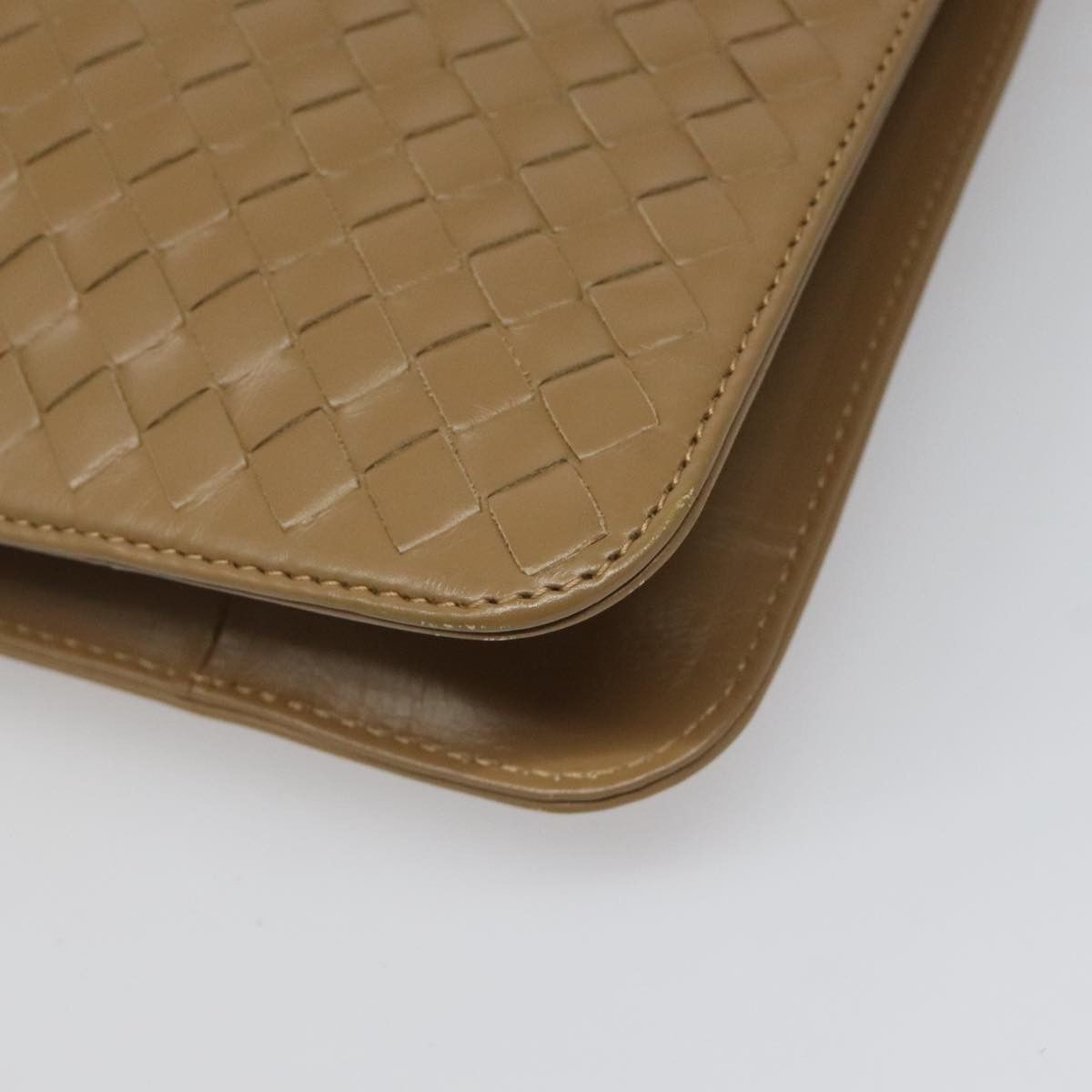 Bottega Veneta Intrecciato Beige Leather Briefcase Bag (Pre-Owned) Size ONE SIZE - 6 Thumbnail